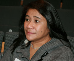 Arline Santos. Foto: Palmecentret