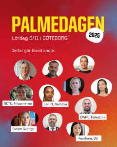 Deltagare på Palmedagen 2025 i Göteborg